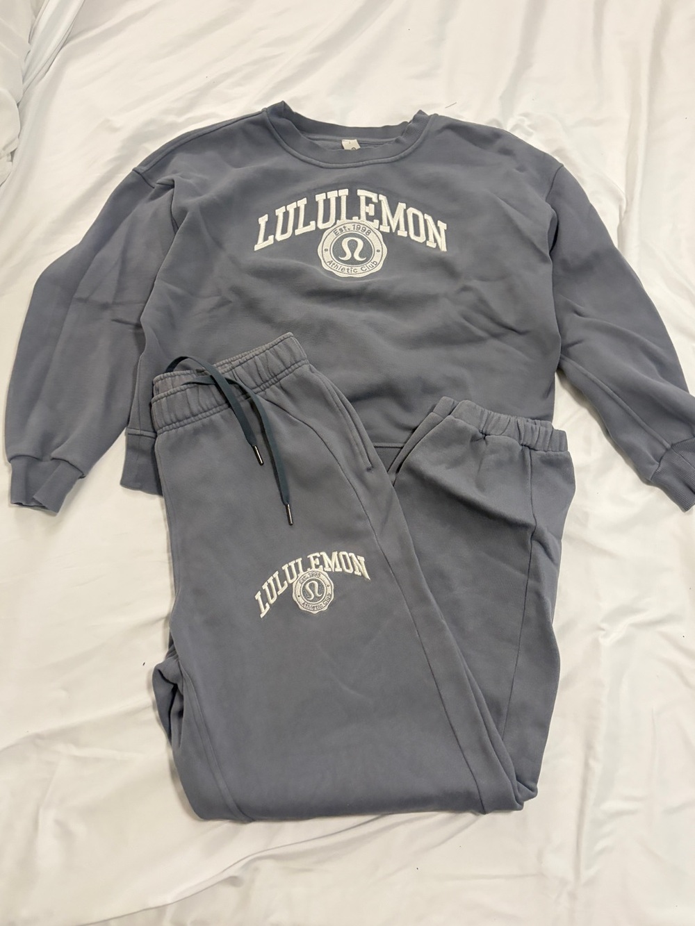 lululemon athletica Perfectly Oversized Matching Sweat Set! Solar Grey
